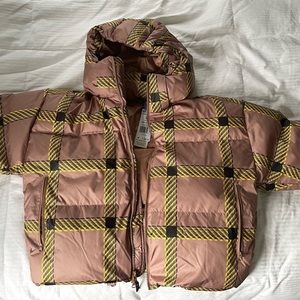 Adidas by Stella McCartney Short Padded Printed Winter Jacket